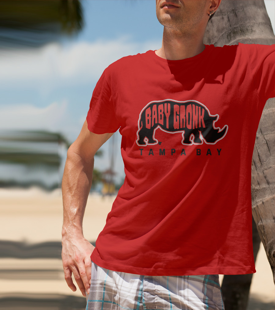 BABY GRONK TAMPA BAY Rhino T-Shirt