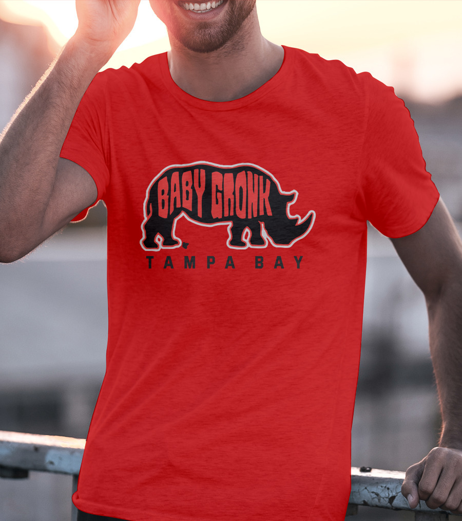 BABY GRONK TAMPA BAY Rhino T-Shirt