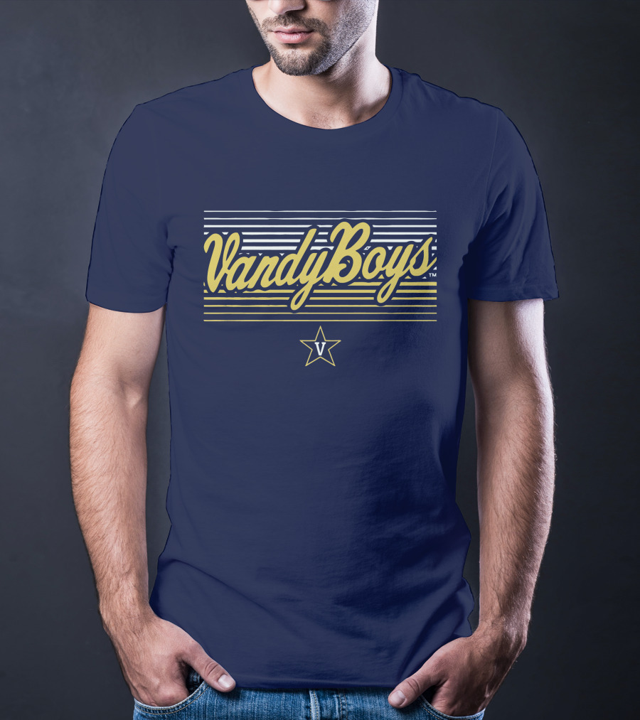 VandyBoys Vanderbilt Baseball Vandy Star T-Shirt