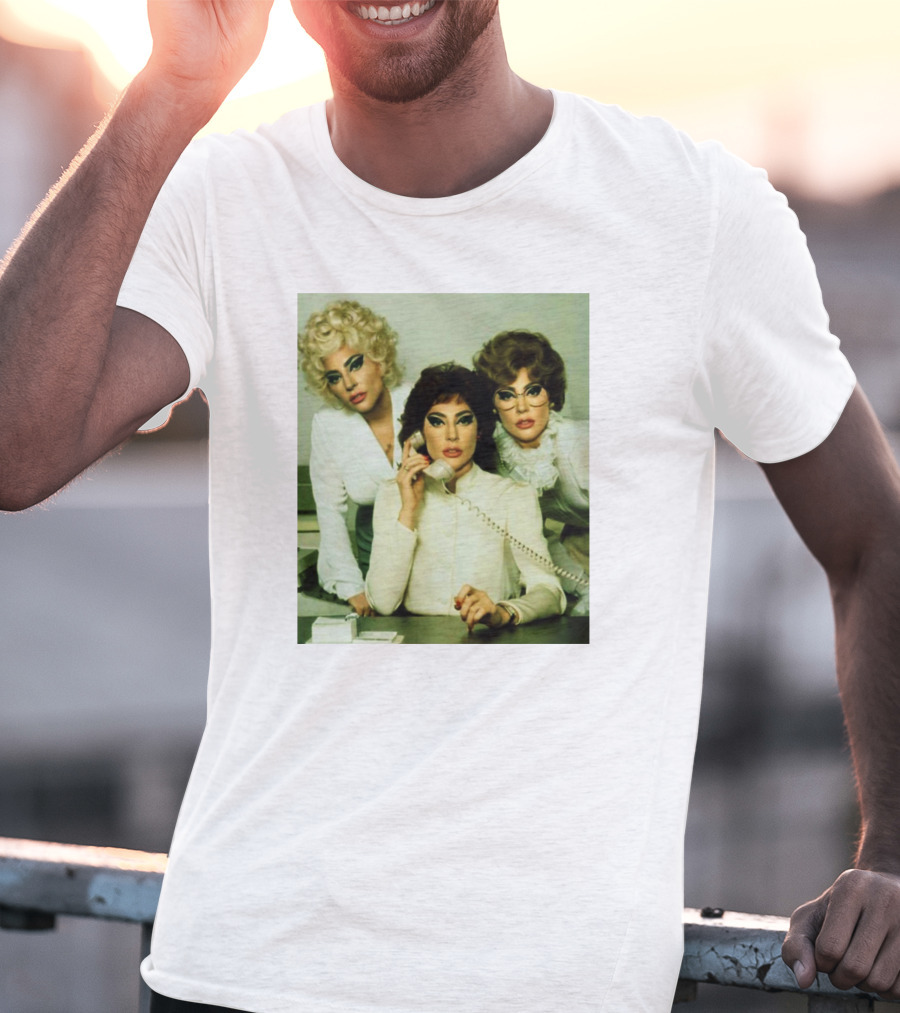 Gaga 9 To 5 Vintage Office Look T-Shirt