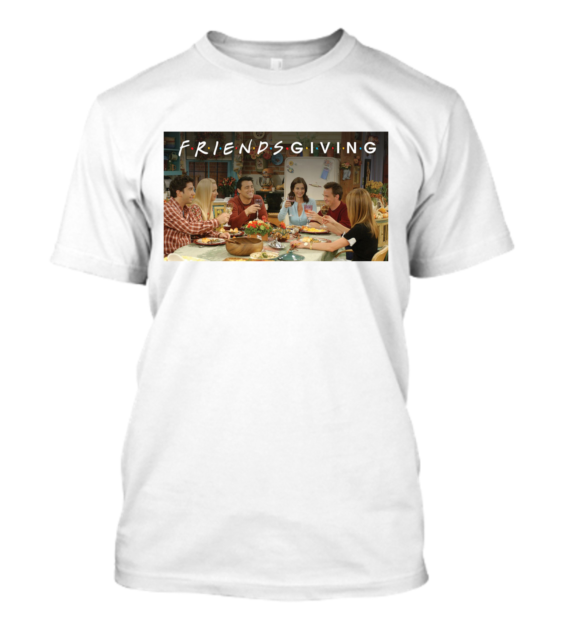FRIENDSGIVING Friends Sitting At A Table T-Shirt