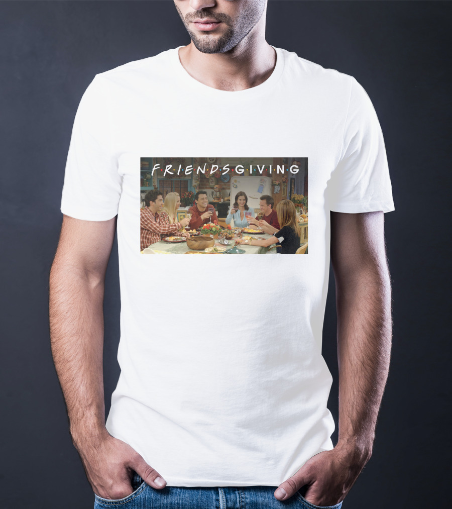 FRIENDSGIVING Friends Sitting At A Table T-Shirt