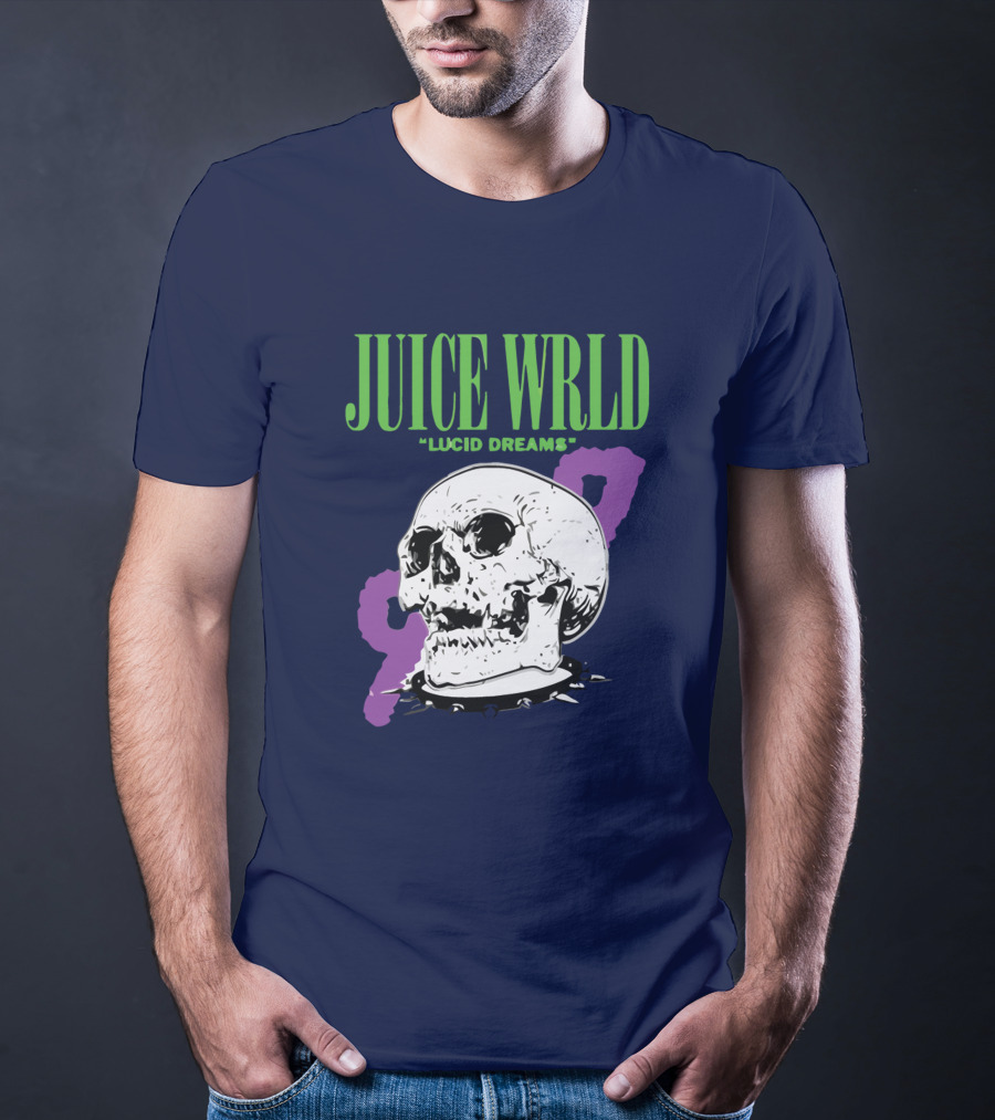 JUICE WRLD LUCID DREAMS 999 Skull T-Shirt