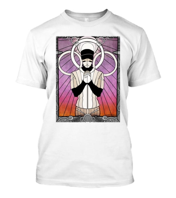 Purity Power Stained Glass Art Nouveau T-Shirt