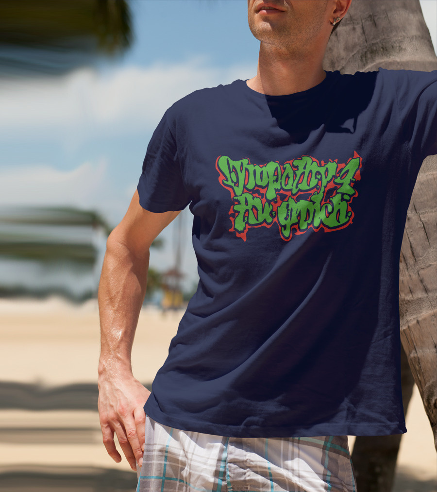 Sympathy 4 The Grinch Graffiti Style Christmas Mood T-Shirt