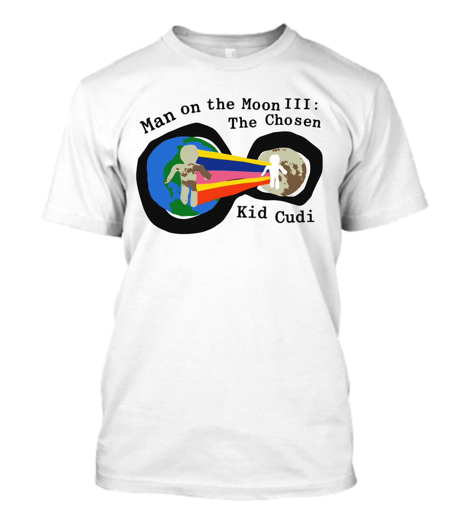 Man On The Moon III: The Chosen Kid Cudi CPFM For MOTM III Heaven On Earth T-Shirt