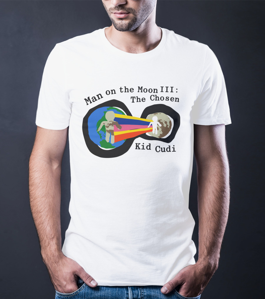 Man On The Moon III: The Chosen Kid Cudi CPFM For MOTM III Heaven On Earth T-Shirt