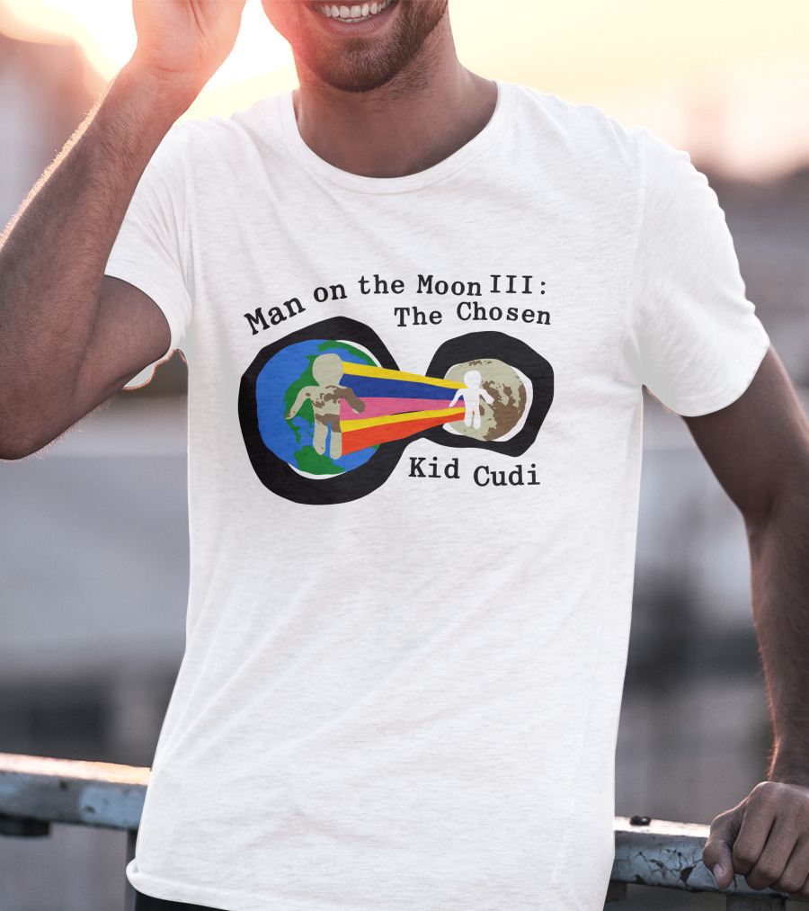 Man On The Moon III: The Chosen Kid Cudi CPFM For MOTM III Heaven On Earth T-Shirt