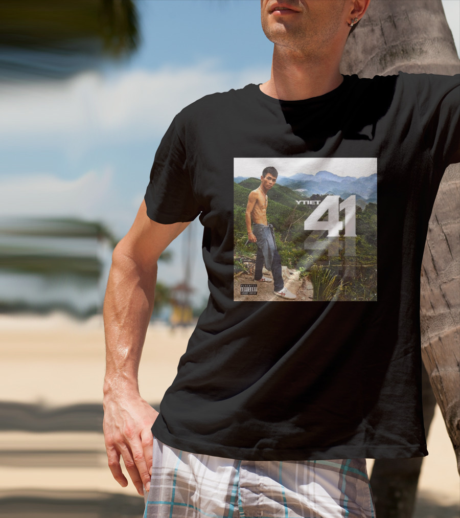 YTiet 41 Parental Advisory Explicit Content T-Shirt