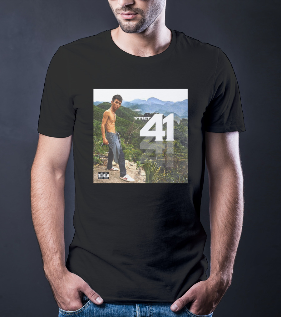 YTiet 41 Parental Advisory Explicit Content T-Shirt