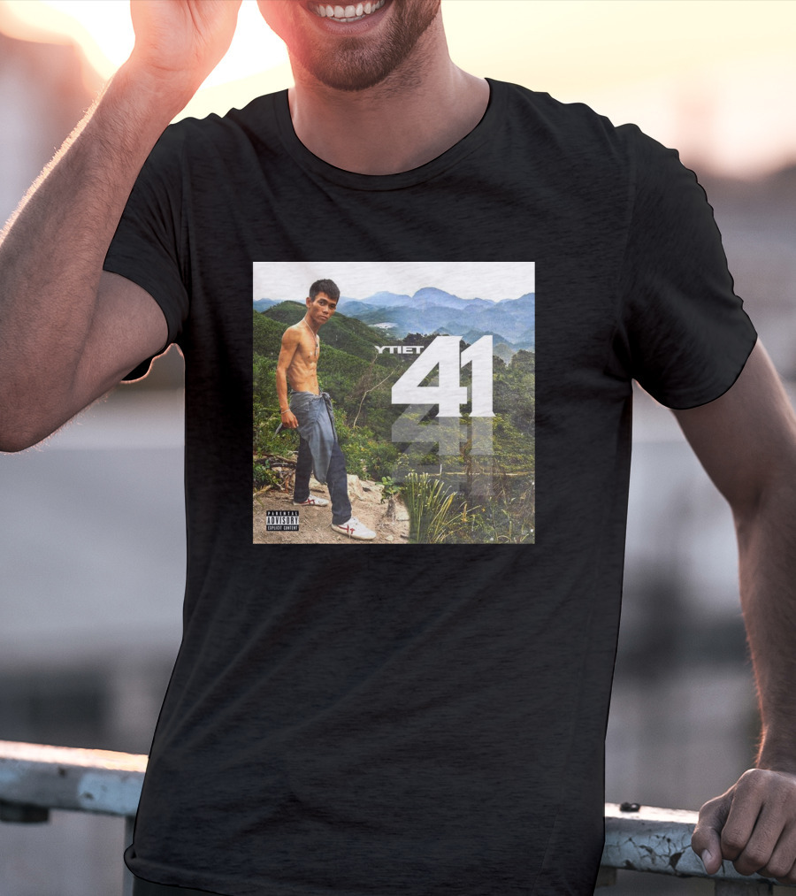 YTiet 41 Parental Advisory Explicit Content T-Shirt