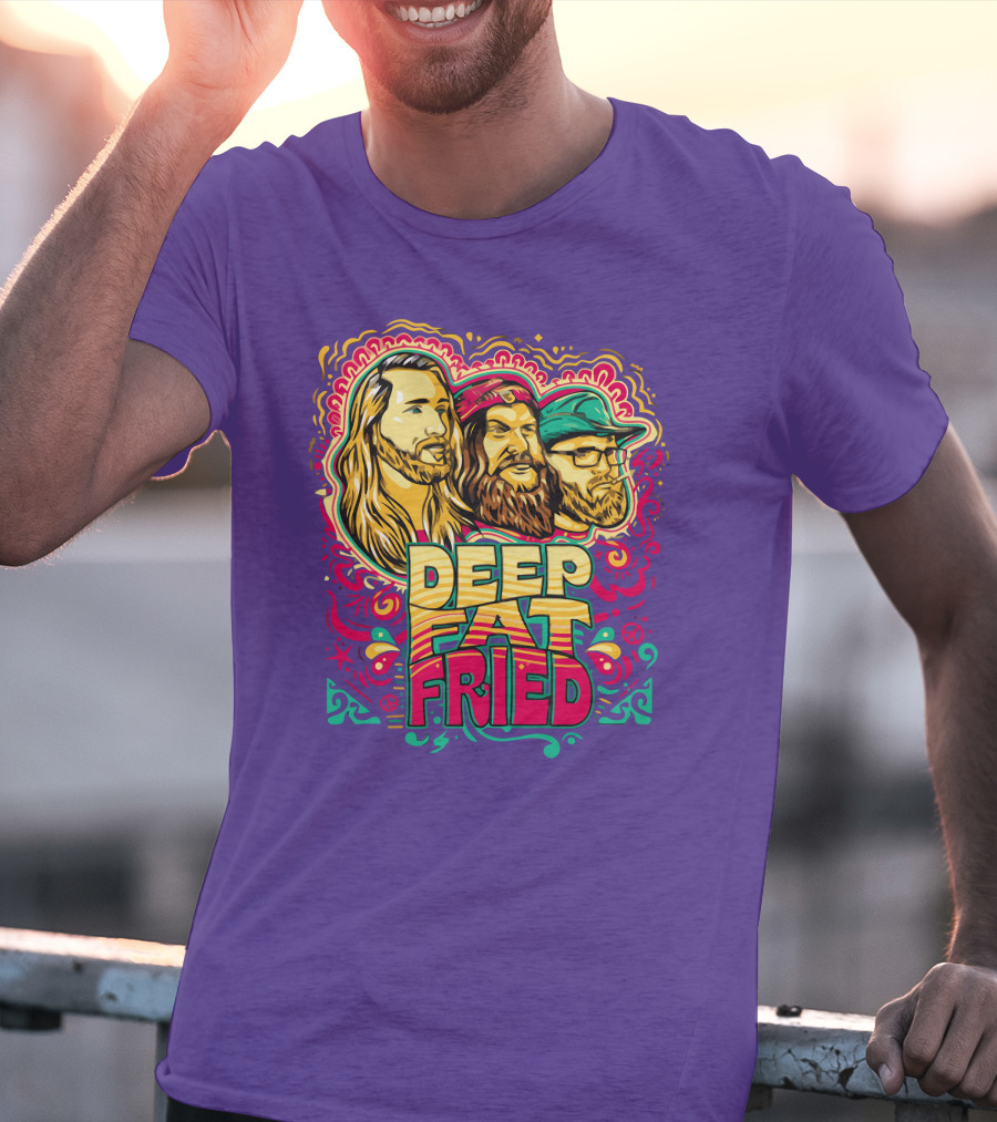 Deep Fat Fried Psychedelic Trio T-Shirt