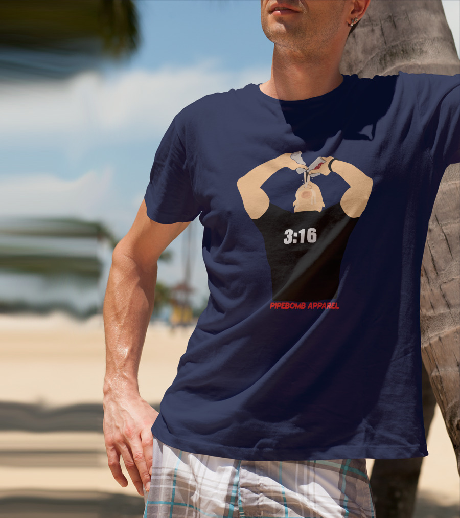 3:16 Stone Cold Chug Pipebomb T-Shirt