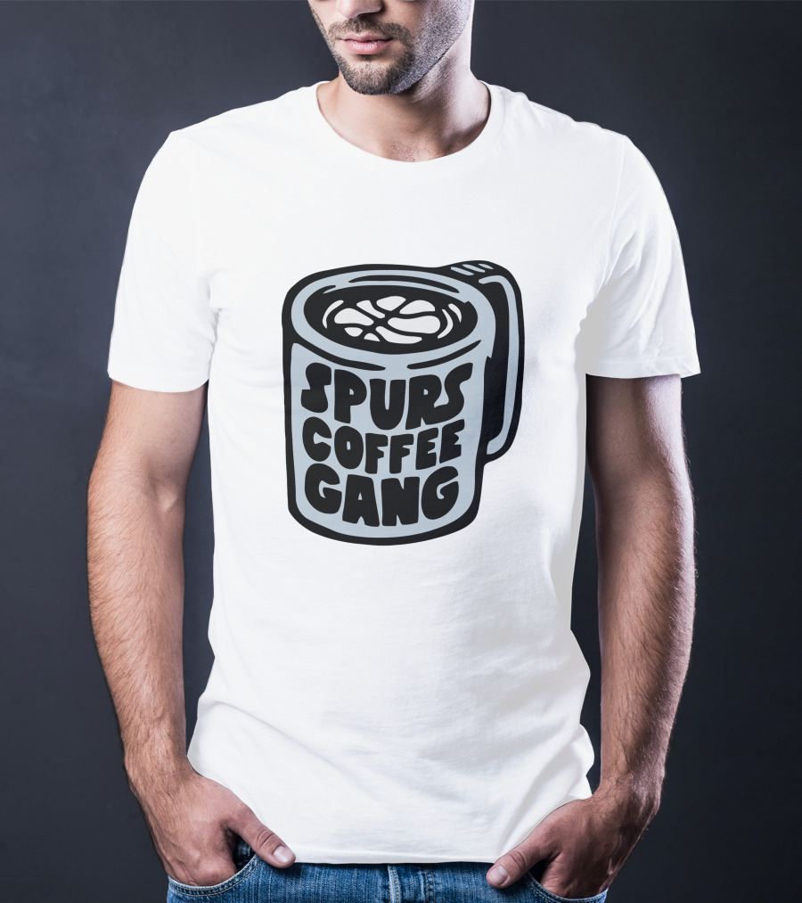 Spurs Coffee Gang Mug T-Shirt