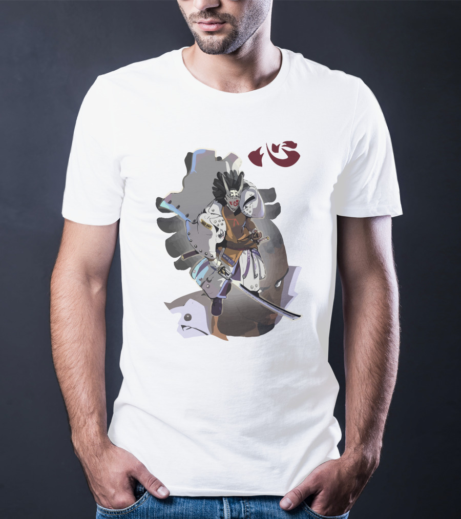 Nagoriyuki Samurai Warrior Guilty Gear Character T-Shirt