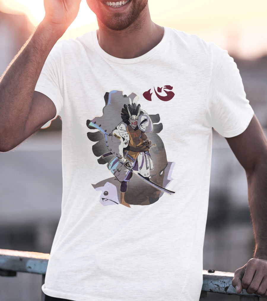 Nagoriyuki Samurai Warrior Guilty Gear Character T-Shirt