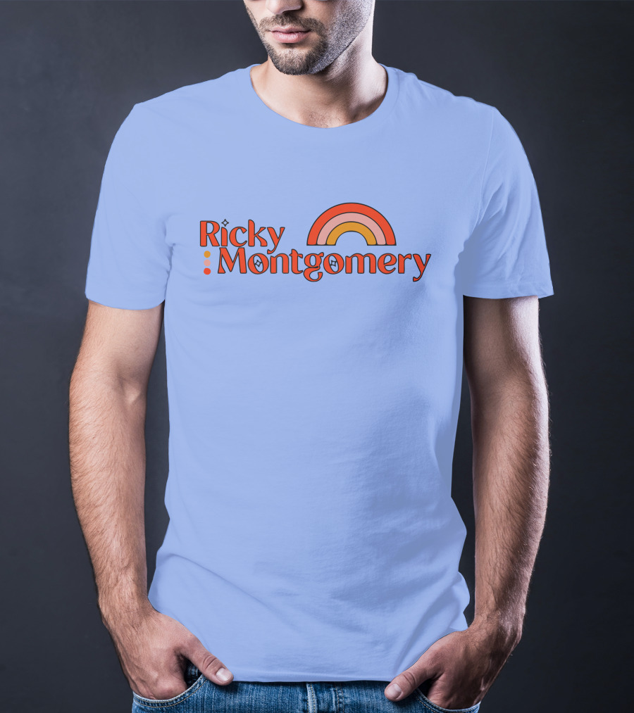 Ricky Montgomery Retro Rainbow T-Shirt
