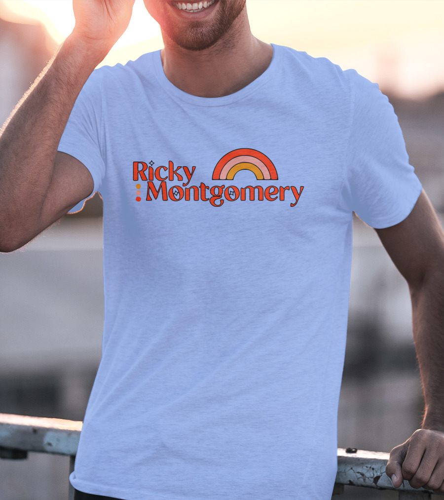 Ricky Montgomery Retro Rainbow T-Shirt