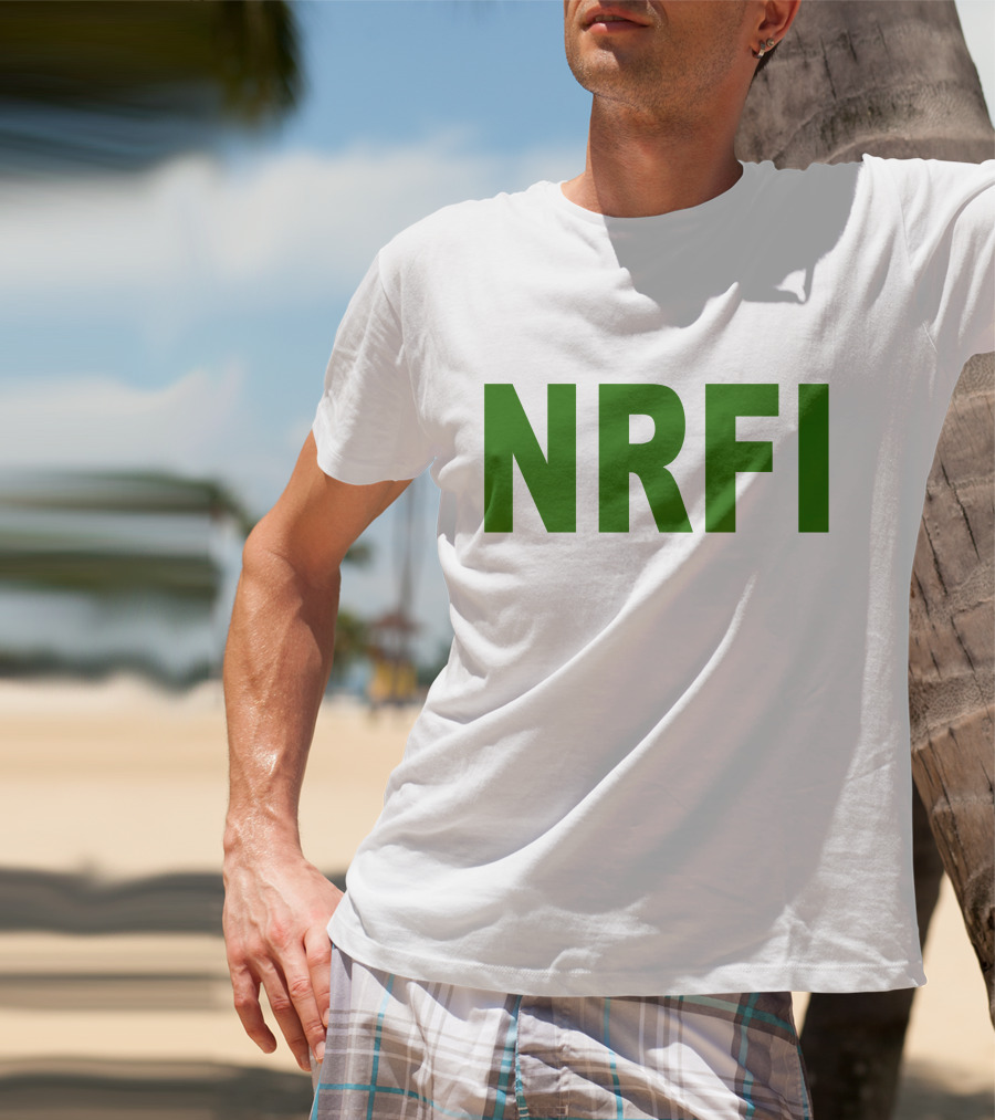 NRFI No Run First Inning Sports Betting Fan T-Shirt