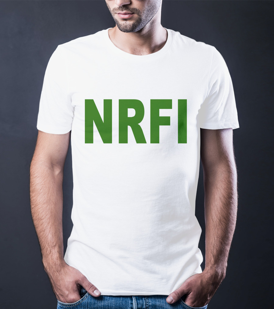 NRFI No Run First Inning Sports Betting Fan T-Shirt