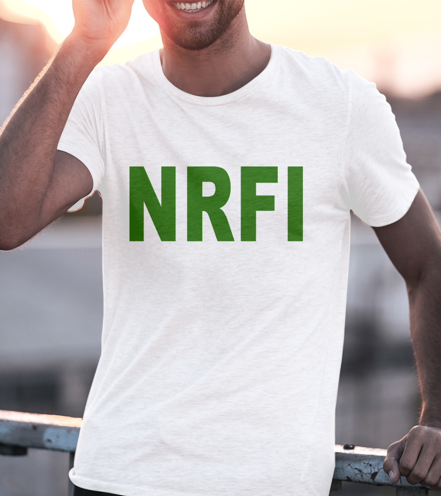 NRFI No Run First Inning Sports Betting Fan T-Shirt