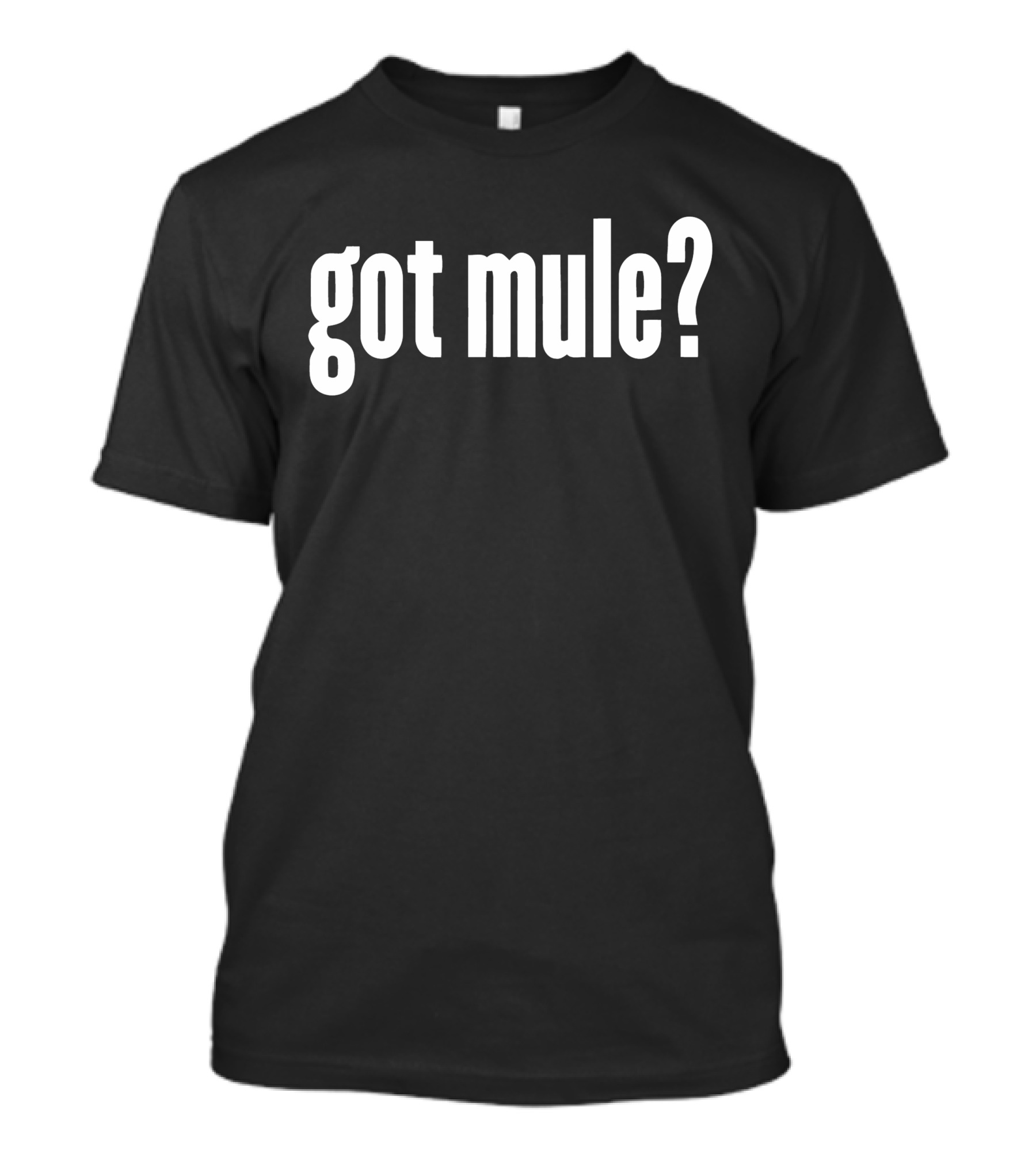 Got Mule? Fun Text Question T-Shirt