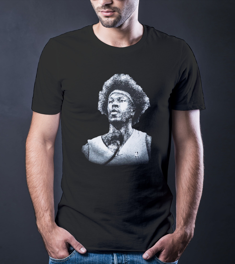 Ben Wallace NBA Basketball Player Afro T-Shirt