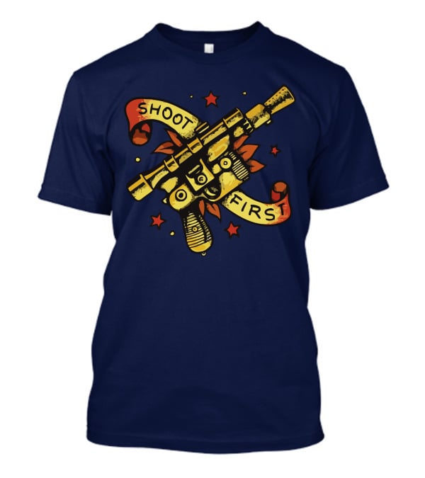Shoot First Blaster T-Shirt