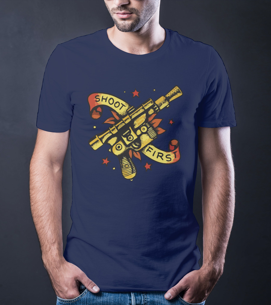 Shoot First Blaster T-Shirt