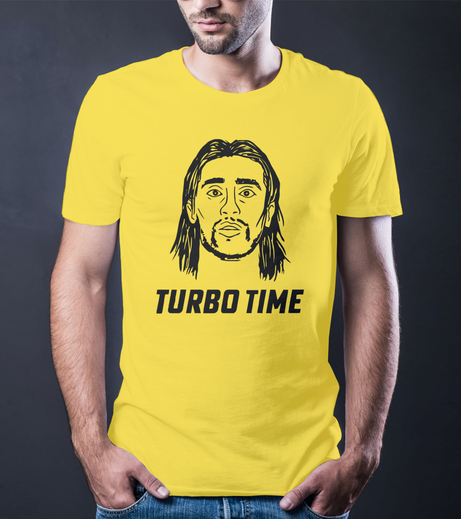 Turbo Time Alex Morgan Hairstyle Iconic Yellow T-Shirt