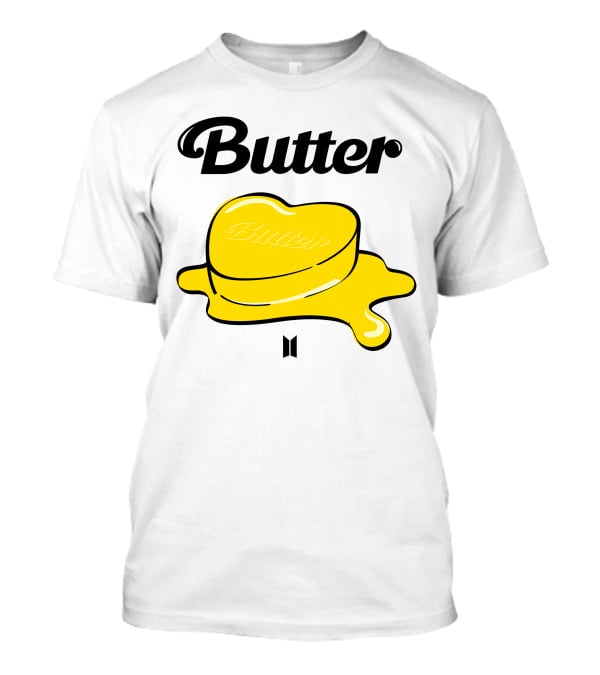BTS Butter Melting Heart T-Shirt
