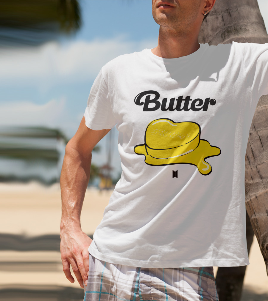 BTS Butter Melting Heart T-Shirt