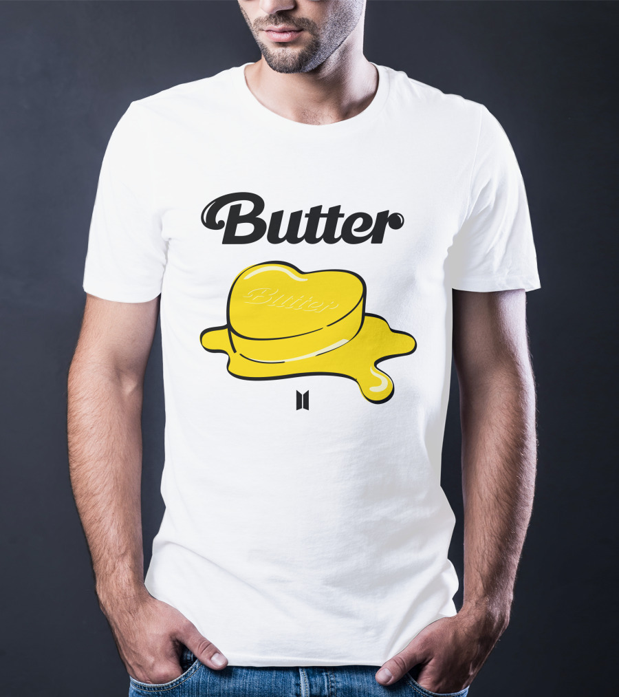 BTS Butter Melting Heart T-Shirt