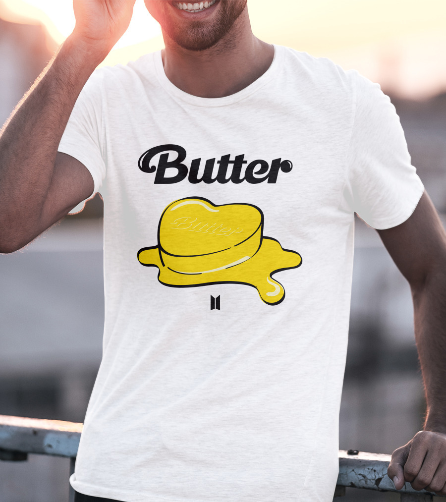 BTS Butter Melting Heart T-Shirt