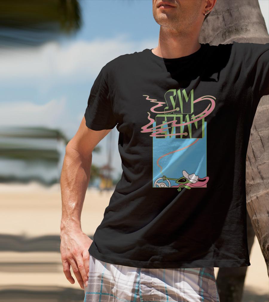 Sam Evian Alien Driver UFO T-Shirt