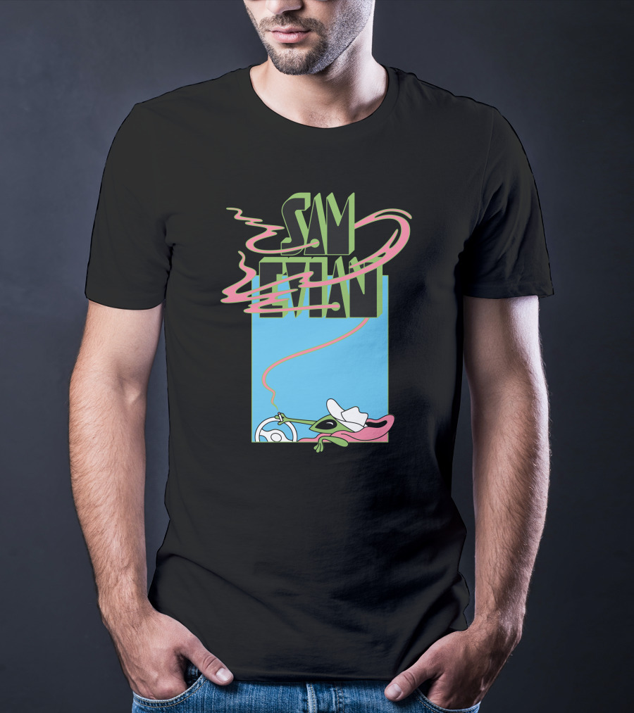 Sam Evian Alien Driver UFO T-Shirt