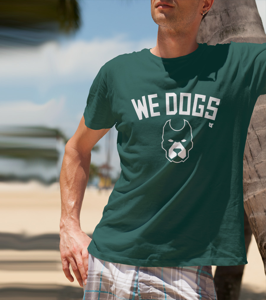 We Dogs Bull Dog Face T-Shirt