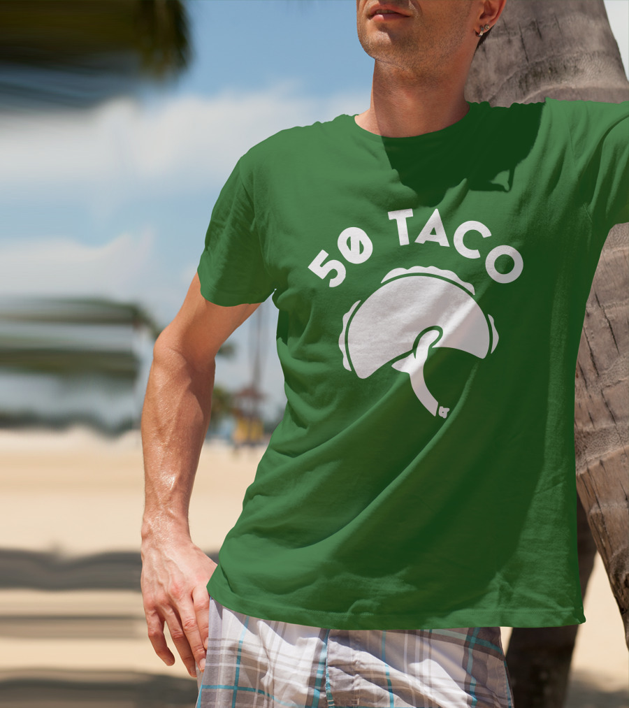 Jayson 50 TACO Funny Basketball T-Shirt