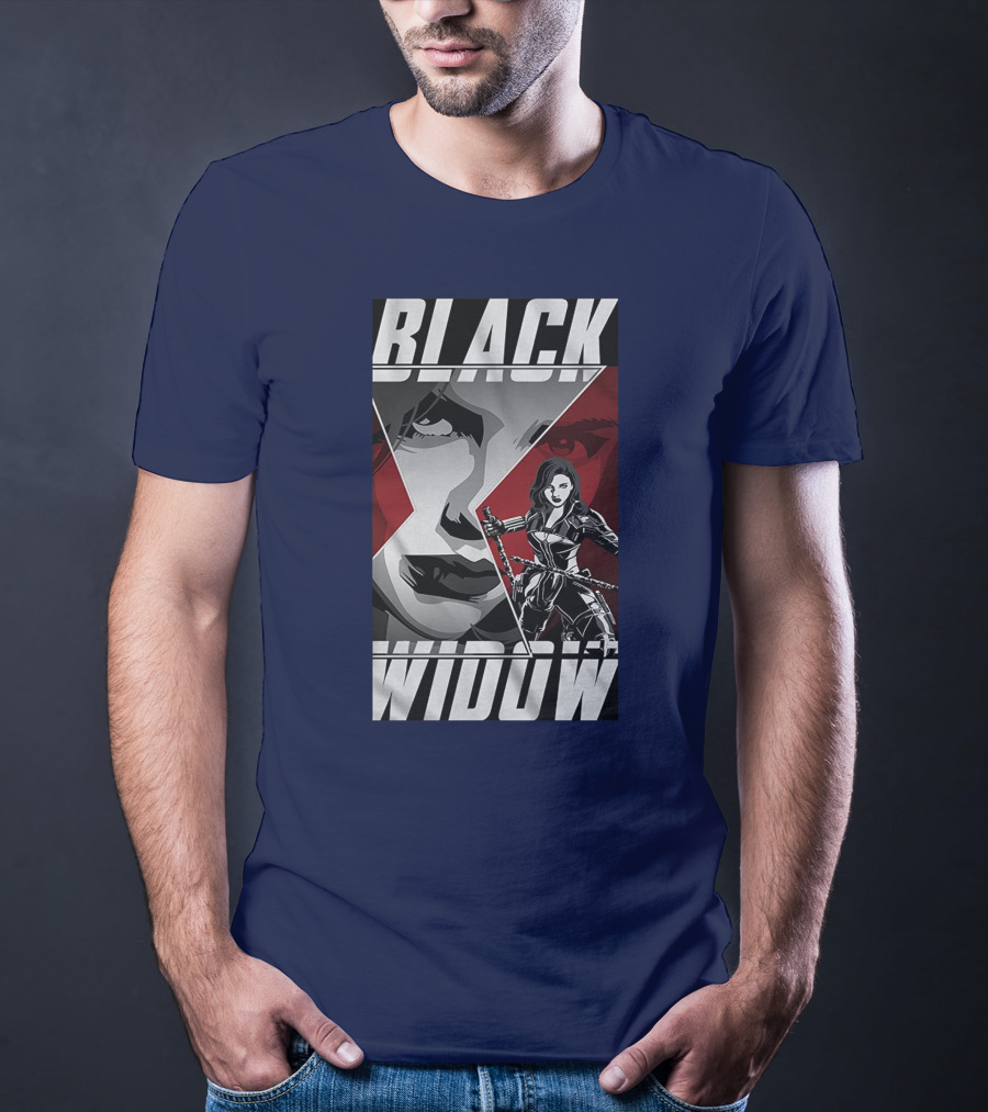 Black Widow Marvel Cinematic Heroine Dynamic T-Shirt