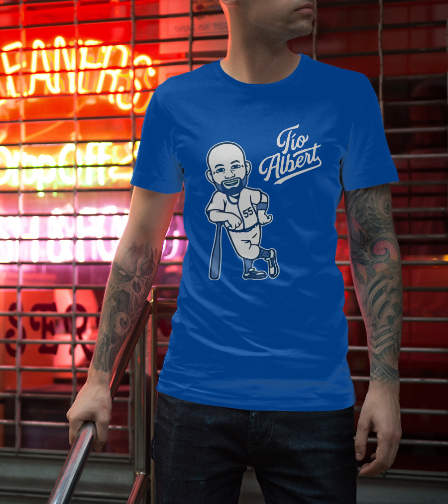 Tio Albert 55 Albert Pujols Los Angeles Dodgers T-Shirt
