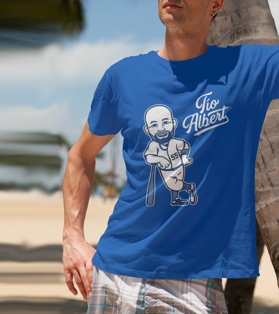 Tio Albert 55 Albert Pujols Los Angeles Dodgers T-Shirt