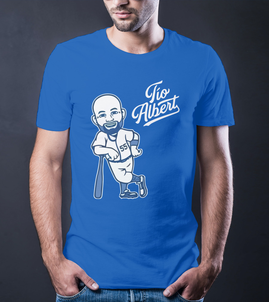 Tio Albert 55 Albert Pujols Los Angeles Dodgers T-Shirt