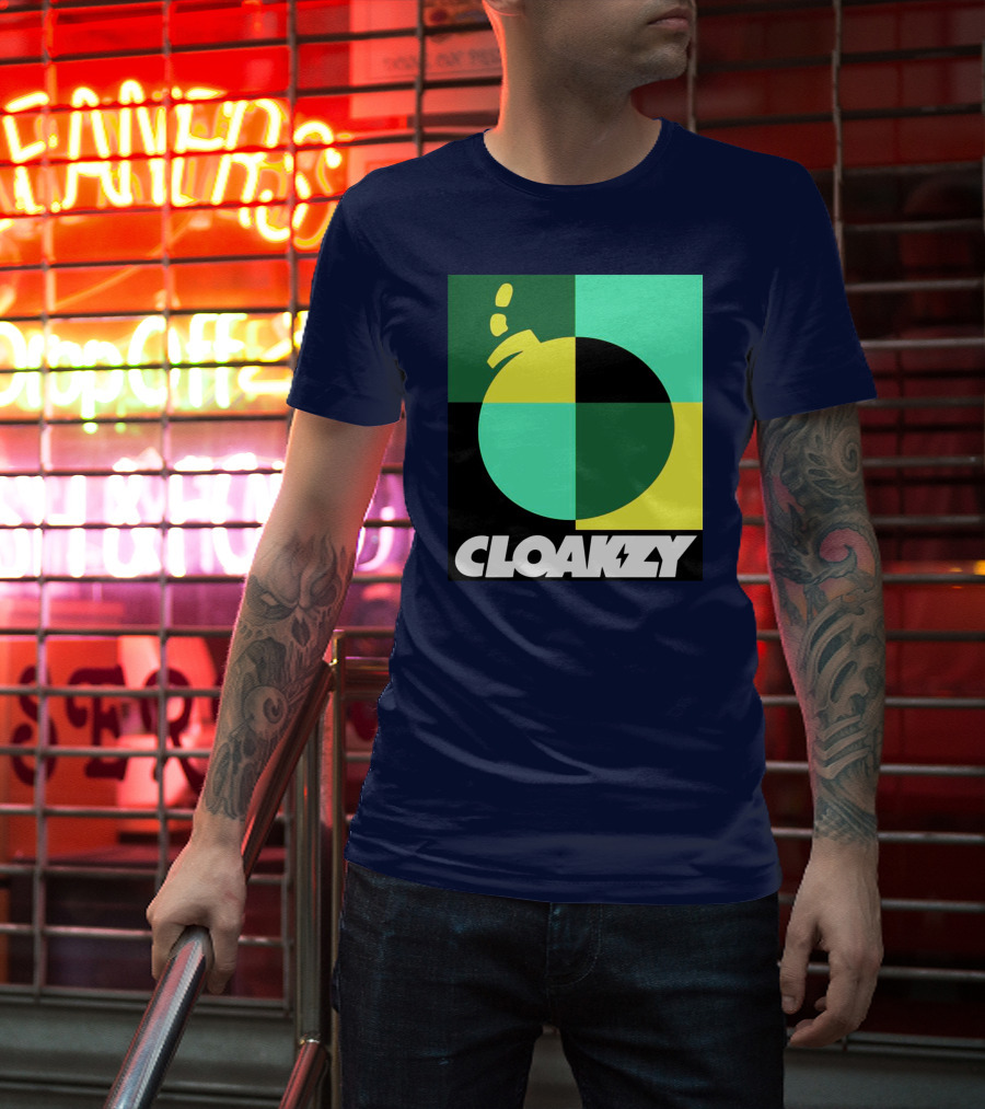 Cloakzy Quad Colors Bomb T-Shirt