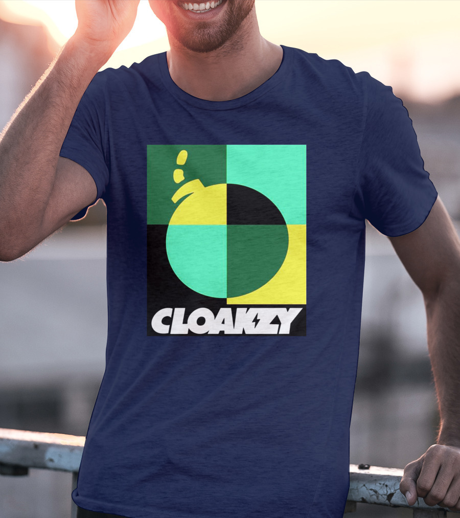 Cloakzy Quad Colors Bomb T-Shirt