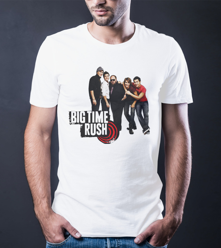 Big Time Rush Band Group Photo Merch T-Shirt