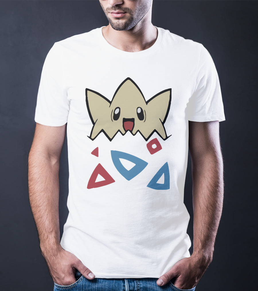 Togepi Pokemon Shop Triangles And Shapes T-Shirt