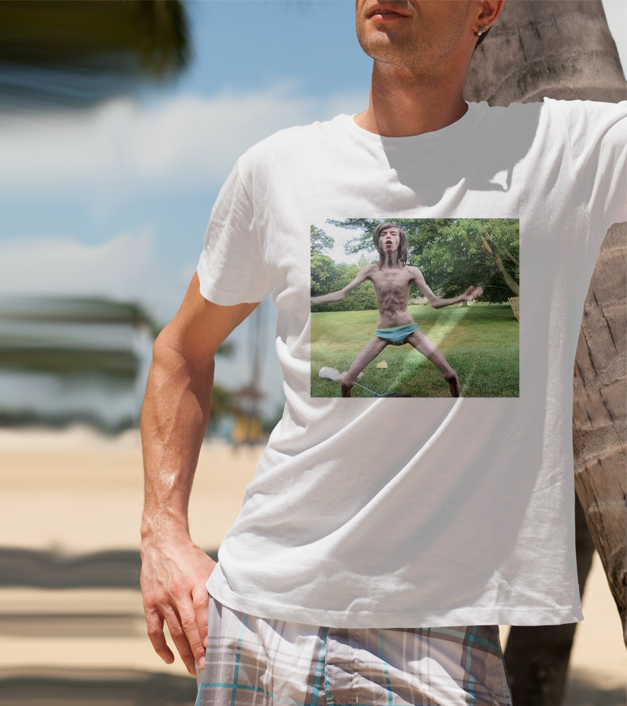 Chris Sales Daddy Long Neck Funny Meme Pose Outdoors T-Shirt