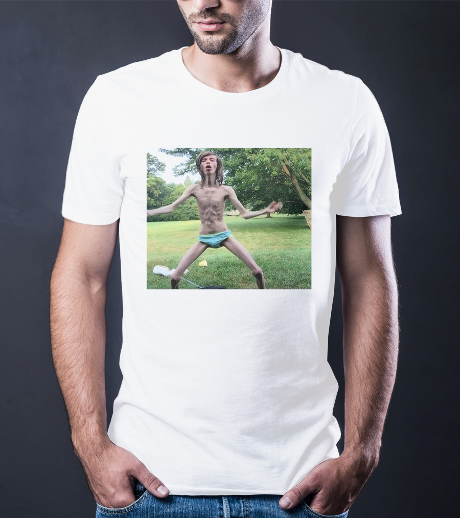 Chris Sales Daddy Long Neck Funny Meme Pose Outdoors T-Shirt