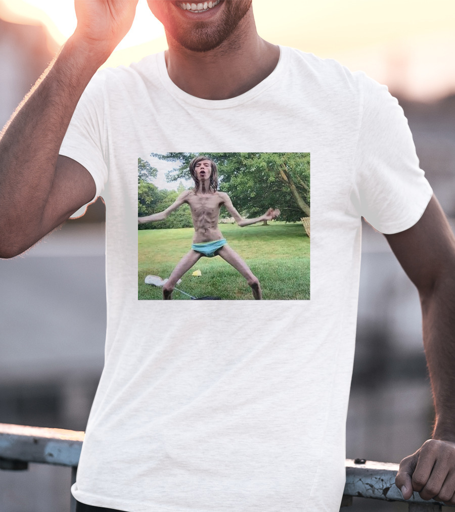 Chris Sales Daddy Long Neck Funny Meme Pose Outdoors T-Shirt