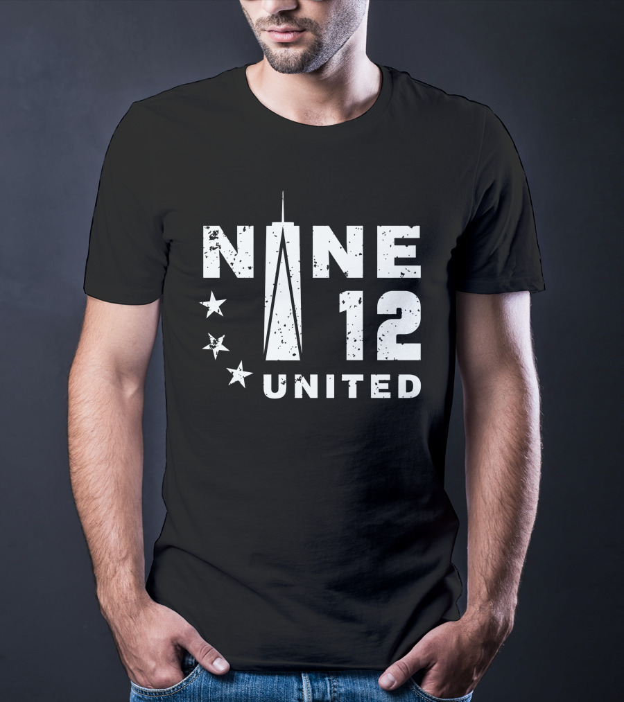 NINE TWELVE UNITED STARS TOWER T-Shirt